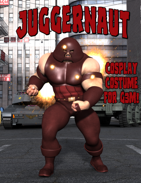 Juggernaut Cosplay for Genesis 3 Male(s)