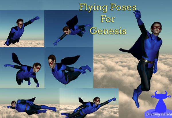 Genesis Flying Poses