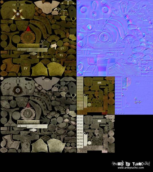 Dominance war: texture sheet