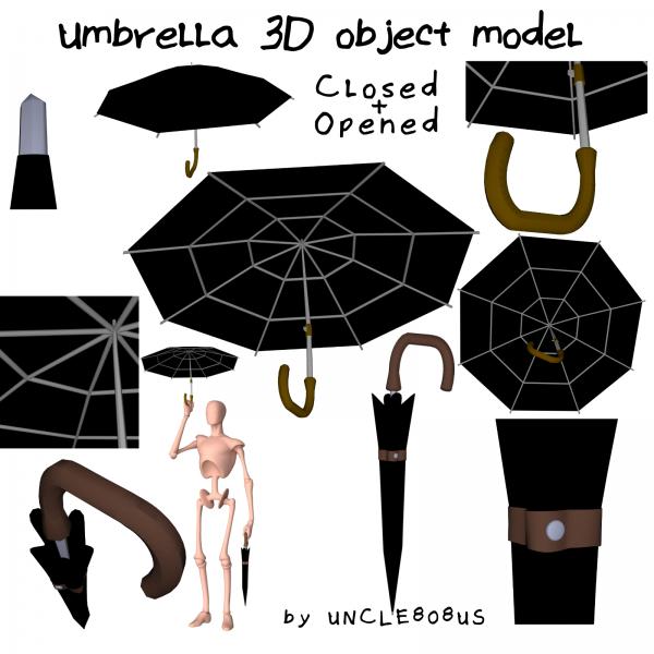 Umbrella 3D object model