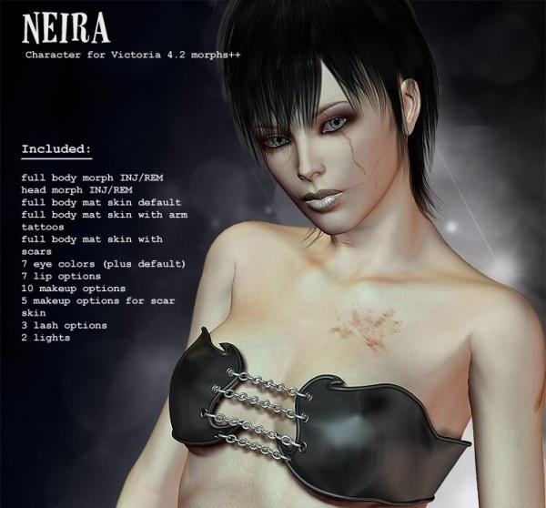 Neira (V4) (for Poser)