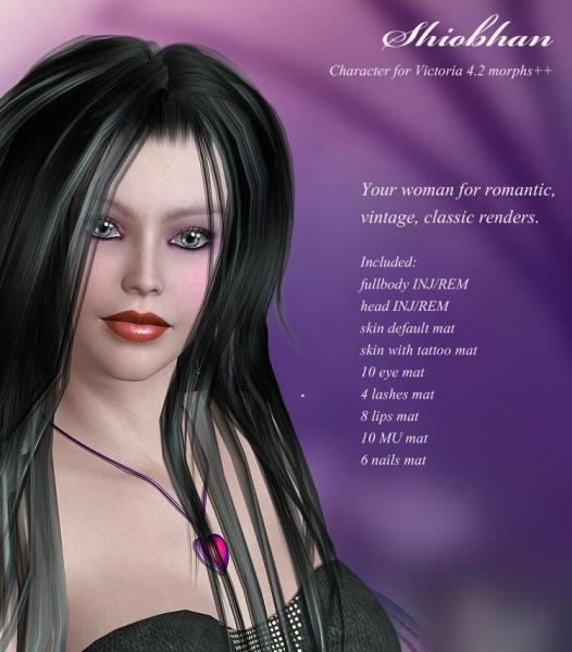 Shiobhan (V4) (for Poser)