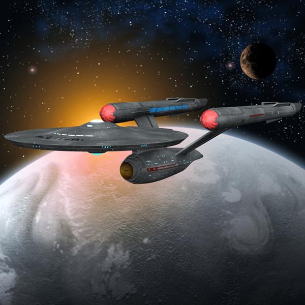 USS Enterprise (for Poser)