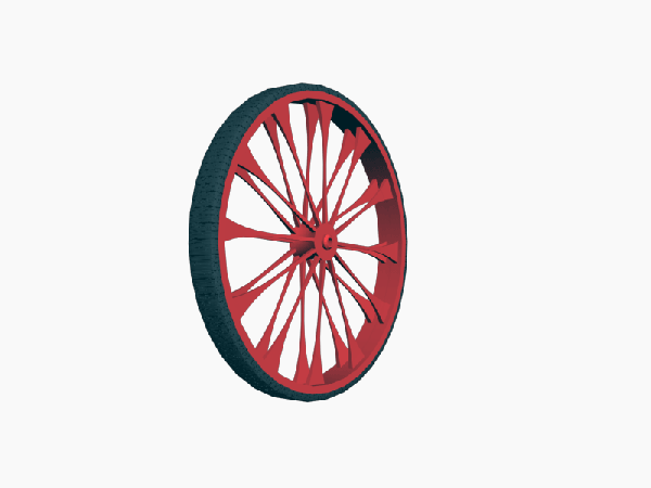 Cart wheels