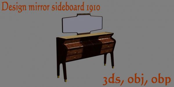 Design mittor sideboard 1910