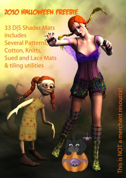 BRW Daz|Studio Halloween Shader Freebie