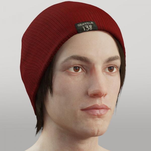 Delsin Beanie and Hair for G8M