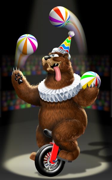 Circus Bear