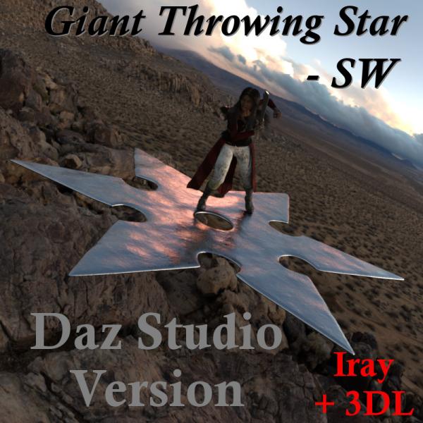 Giant Throwing Star - SW