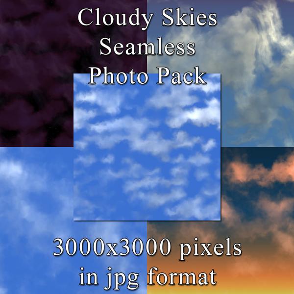 Cloudy Skies Photo Pack