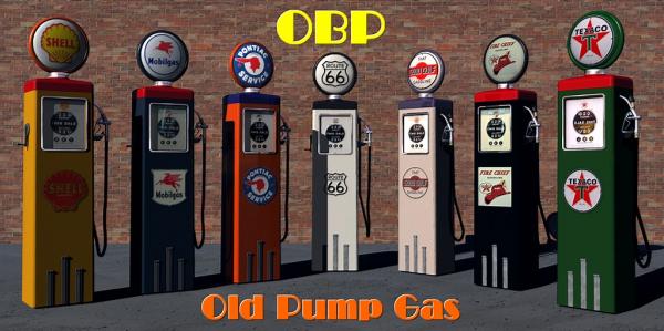 Seven old pump gas