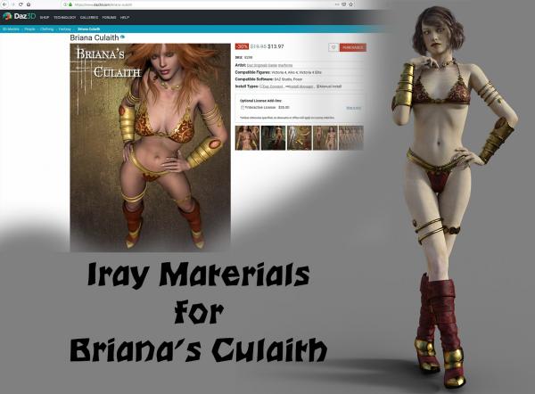 Iray for Briana Culaith