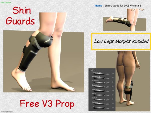 Shin Guards for Victoria 3