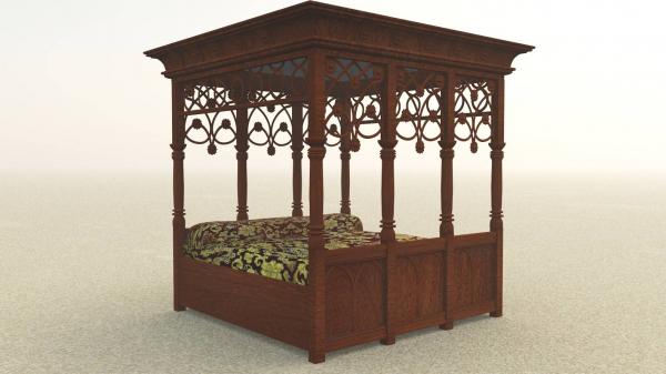 Gothic Bed.