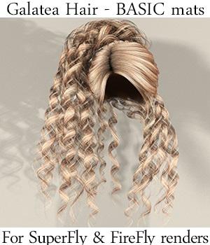 Galatea Hair - BASIC mats