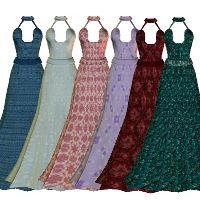 Princess Dress ~ 6 Pack Texture Set