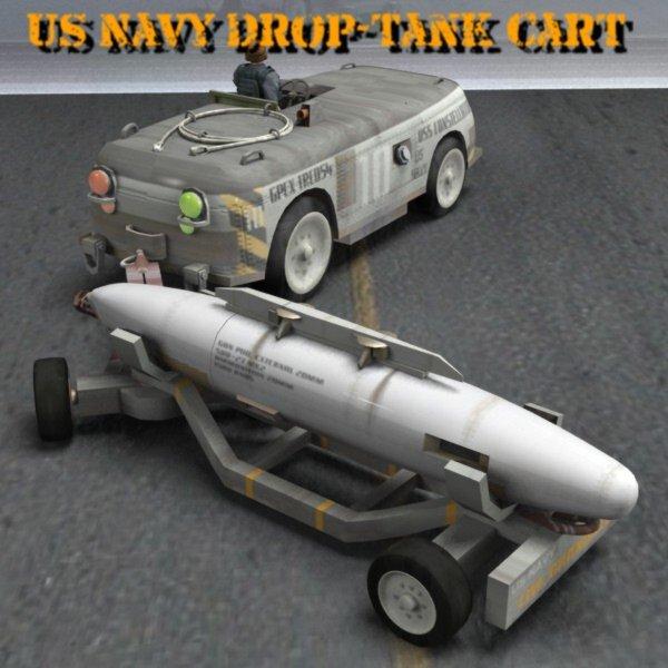 Navy Weapons Cart (for Poser)