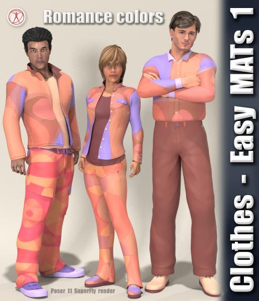 easy poser pro clothes