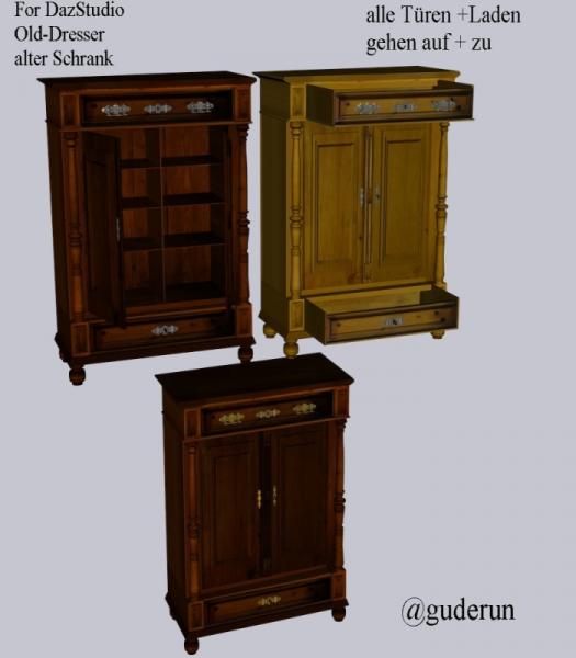 old dresser