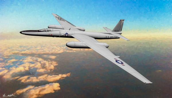 USAF Cold War Texture for Pedro Caparros U-2R