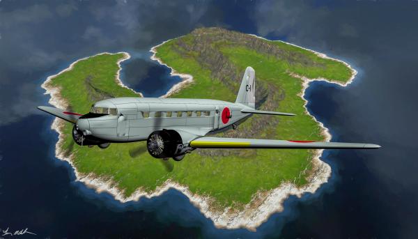 Nakajima,Tess, Navy, Douglas DC-2 by Pedro