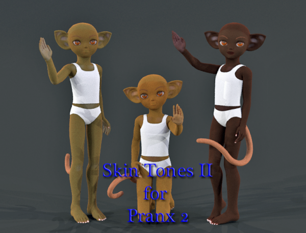 Skin Tones 2 for Pranx 2