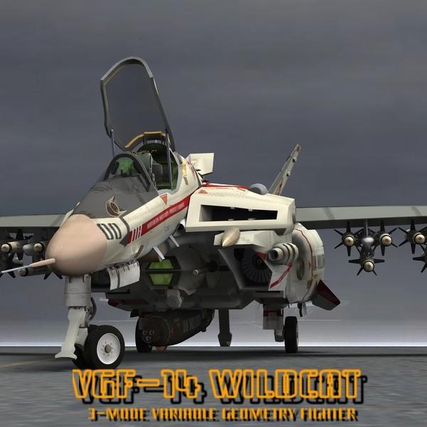 VGF-14 Wildcat for Poser and DS