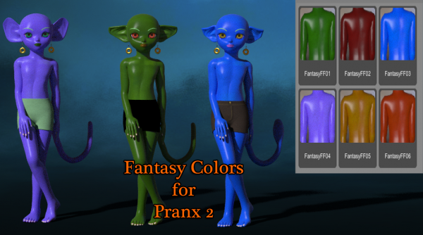 Fantasy Skin Colors for Pranx 2