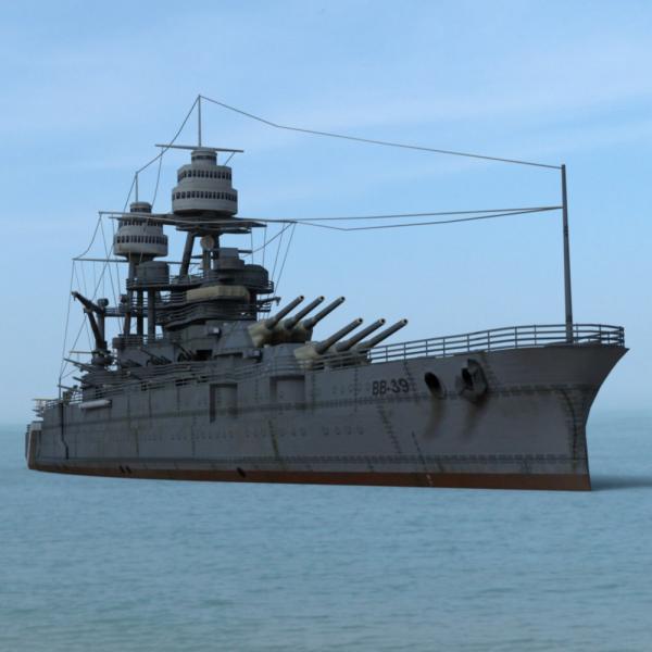 USS Arizona (for DAZ Studio)