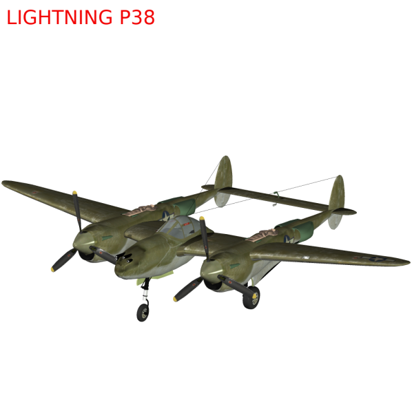 Lightning P38 Character