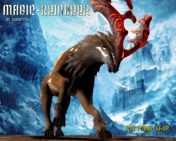 Summoner&#039;s Magic-Reindeer