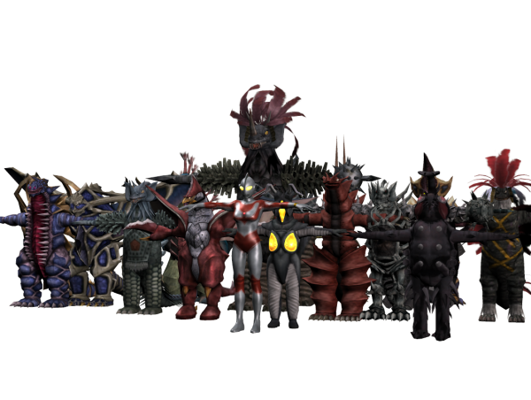 UltraKaijuPack for Poser