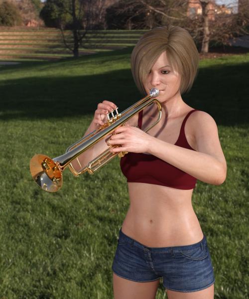 Trumpet for Daz Studio