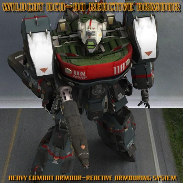 VGF-14 Reactive Armour for DAZ and Poser