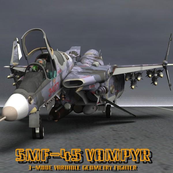 SMF-45 Vampyr for DAZ and Poser