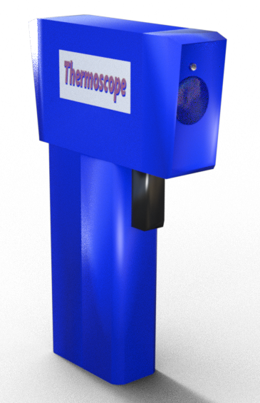 Thermoscope prop for your medical renders