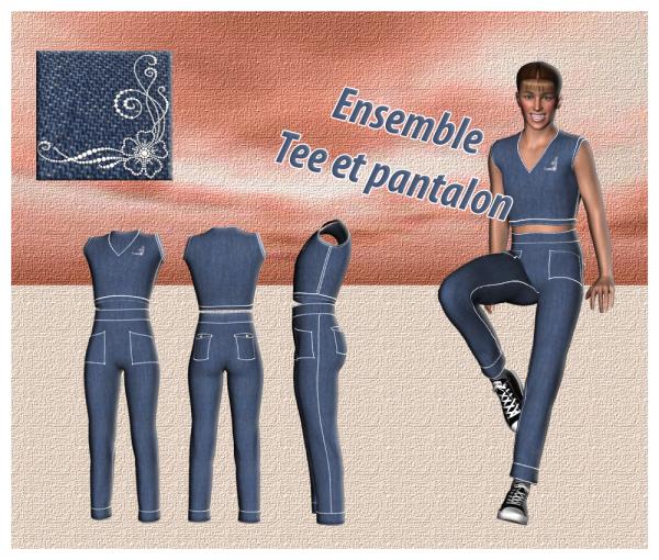 Pantalon et Tshirt pour Genesis