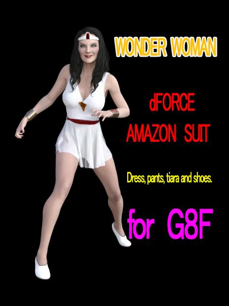 WONDER WOMAN dFORCE AMAZON SUIT FOR G8F