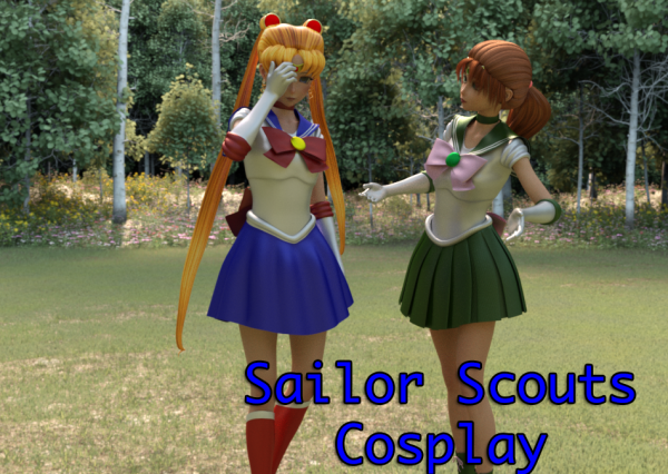 Sailor Scouts Cosplay