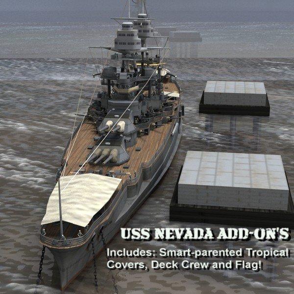 USS Nevada Add-on Set 1