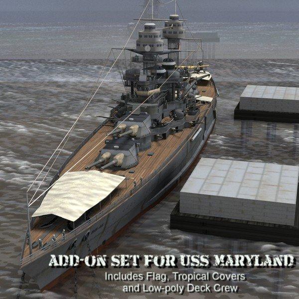 USS Maryland Add-on Set