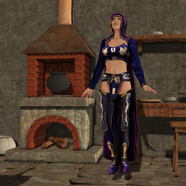 Elementalist (V4) (for Poser)