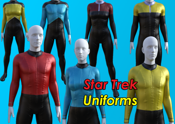 Star Trek Uniforms G8F