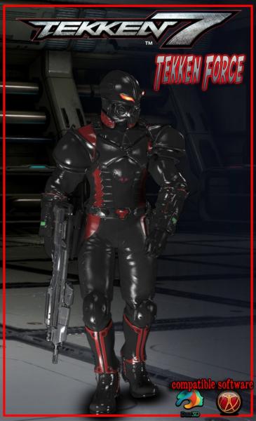 Tekken soldier mod for M3