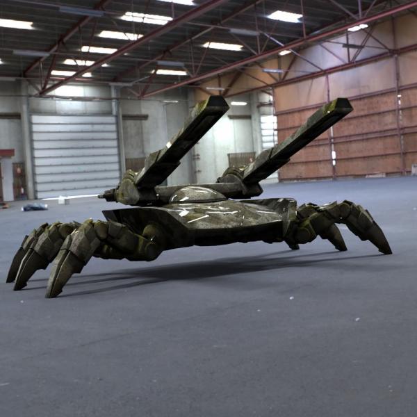 Spider Tank (for Poser)