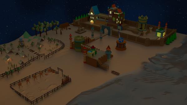 Low Poly Midieval Kingdom