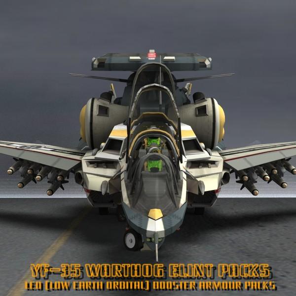 YF-35 Warthog ELINT Armor Set (for Poser)