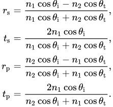 Fresnel Multilayer