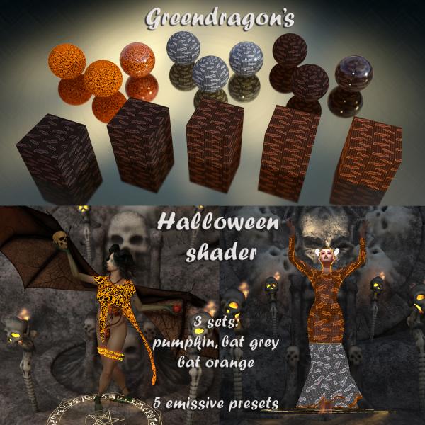 Iray halloween shader