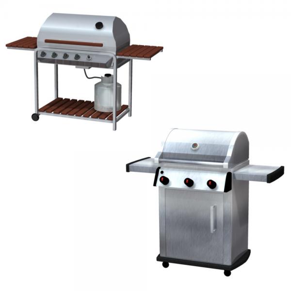 Gas Grills (for Poser)